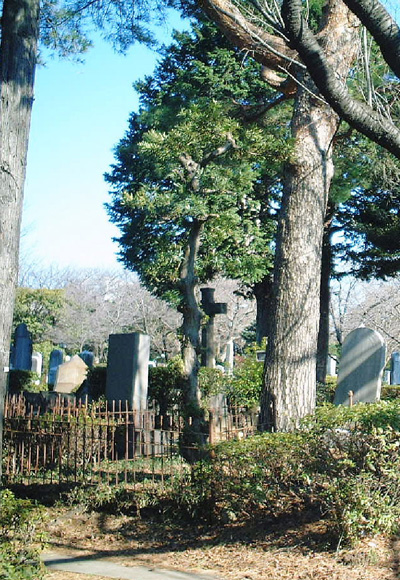 青山霊園・外人墓地にある 松野礀墓地